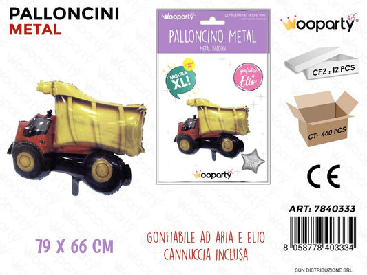Palloncini Metal Camion 79*66CM Xl