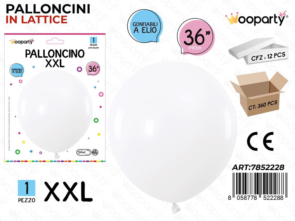 Wooparty Palloncini Lattice Xxl 90CM