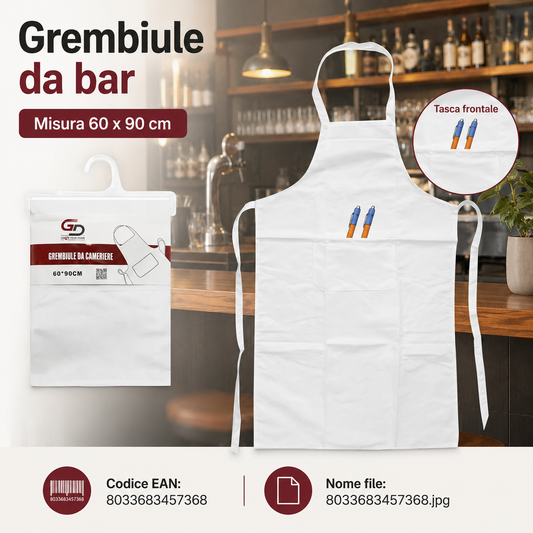 Grembiule Da Bar 60*90Cm