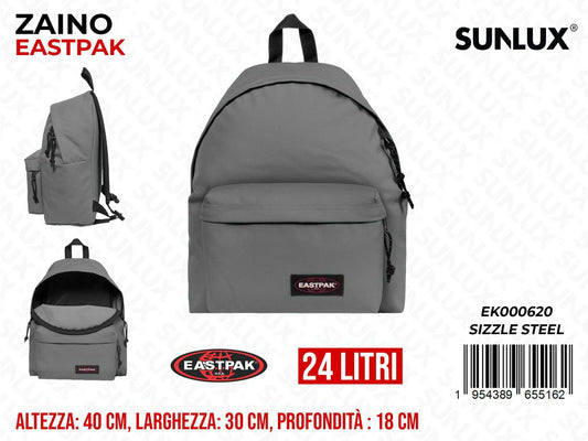 ZAINO EASTPAK SIZZLE STEEL 30*40*18CM 24LT