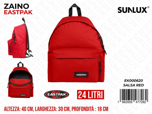 ZAINO EASTPAK SALSA RED 30*40*18CM 24LT