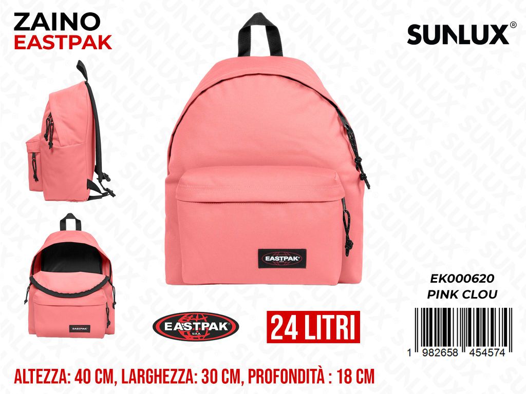 ZAINO EASTPAK PINK CLOUD  30*40*18CM 24LT