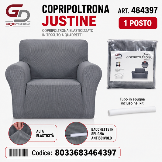 Copripoltrona Justine 1 Posto