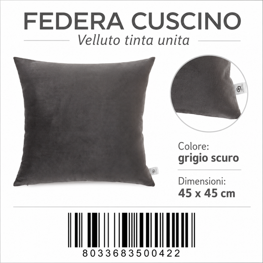 Federa Cuscino 45*45Cm