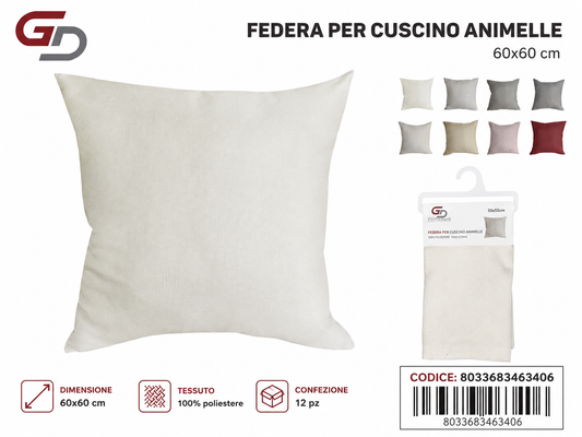 Federa Per Cuscino Animelle Joelle 60*60Cm
