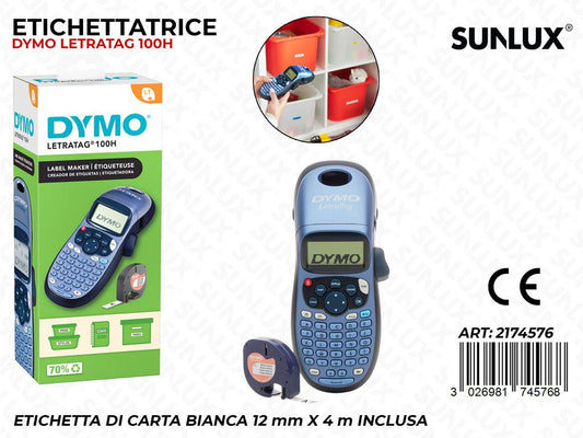 Etichettatrice Dimo Letratag 100H c/ Etic. Bia.
