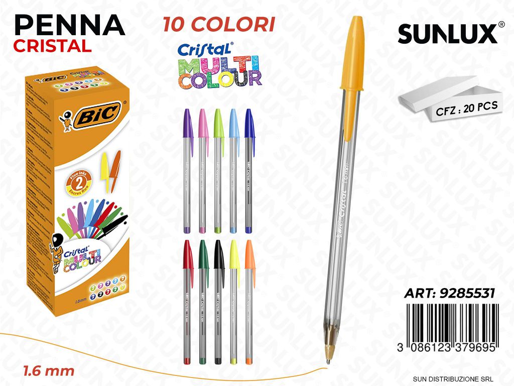 Bic Cristal Multicolor 1.6MM