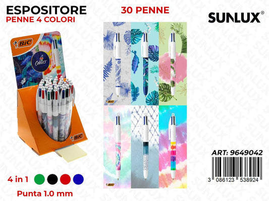 Esp. Bic 4COLORI Fant. Ass. 1.0MM