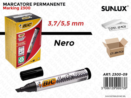 Bic Marking Permanent 2300 Nero 3.7/5.5MM