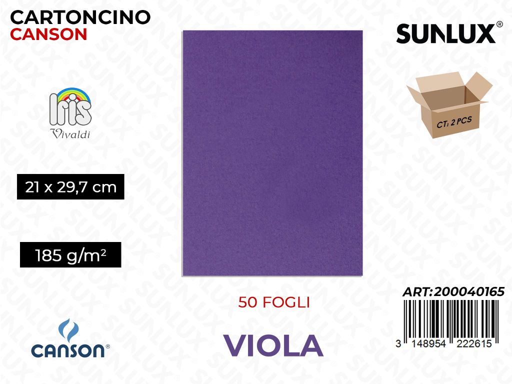 Glio Iris Vivaldi Viola A4 185G.