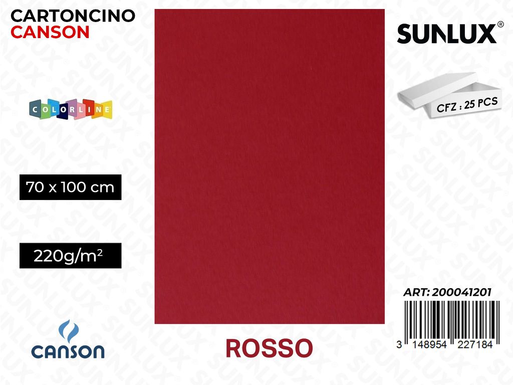Rosso Bristol Colorline 70*100 220G