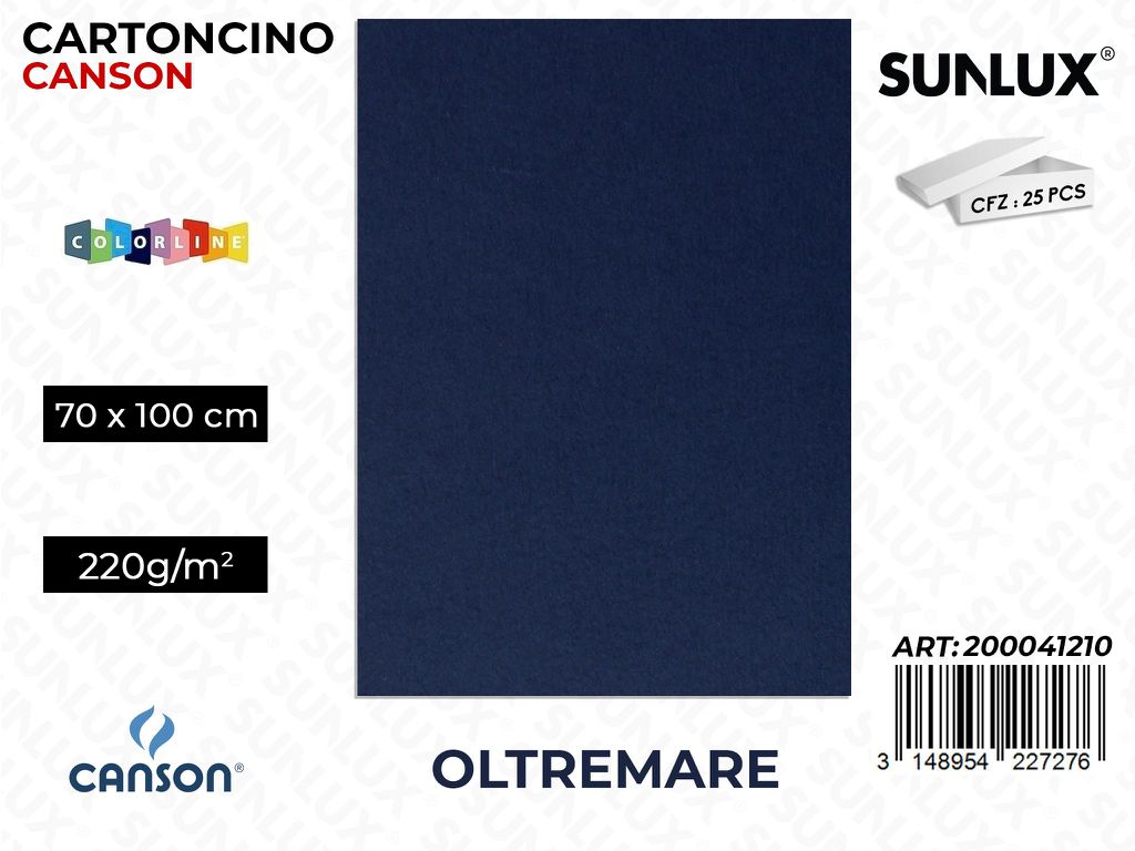 Oltremare Bristol Colorline 70*100 220G