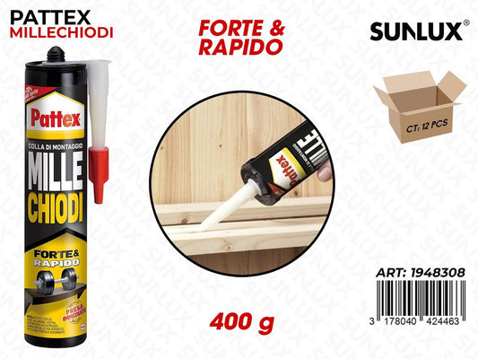 Pattex Mille Chiodi Forte-rapido 400G