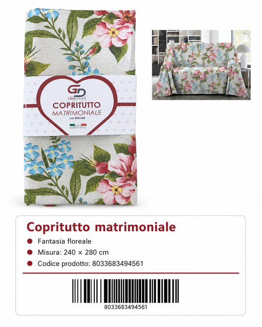 Copritutto 2P Stp 240 X 280 Cm Magnolia 01 Copritutto