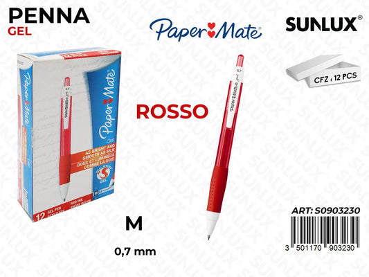 Paper Mate Gel 0.7MM Rosso