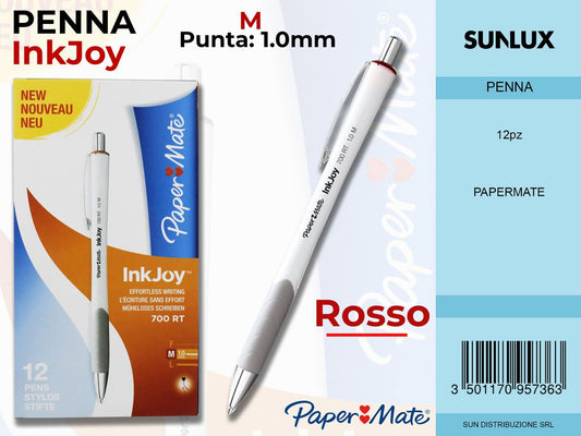 Inkjoy 700 Rt Rosso da 12