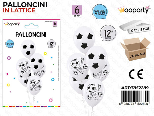 Wooparty Palloncini Lattice Pallone 6PCS 30CM