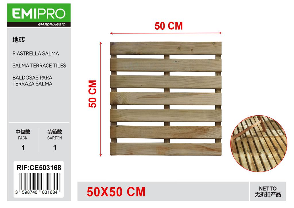 PIASTRELLA SALMA SP30 50*50CM