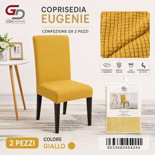 Coprisedia Eugenie 2 Pezzi