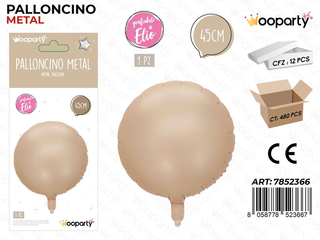 Wooparty Palloncino Metal 45CM