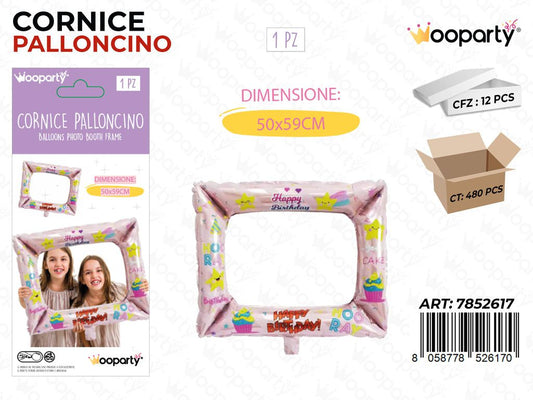 Cornice Palloncino H.b. 50*59CM