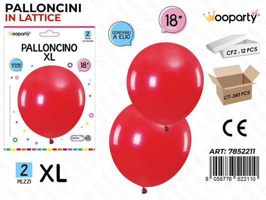 Wooparty Palloncini Lattice Xl 2PCS 45CM