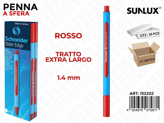 Schneider Slider Edge Xb Rosso