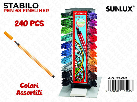 **ESP. STABILO POINT 88 19*27*41CM /PZ DA 240**