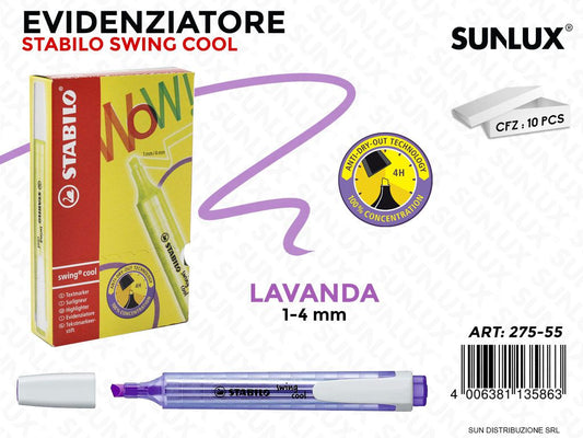 Stabilo Evi. Swing Cool Lavanda 1-4MM