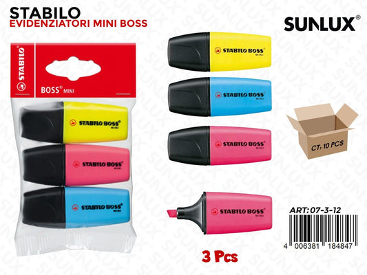 Stabilo Boss Mini 3COL.