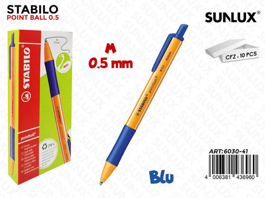 Stabilo Pointball Blu 0.5MM