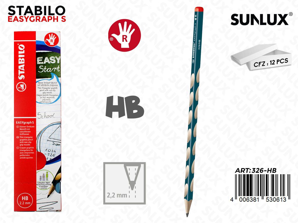Stabilo Easy Graph Right Hb