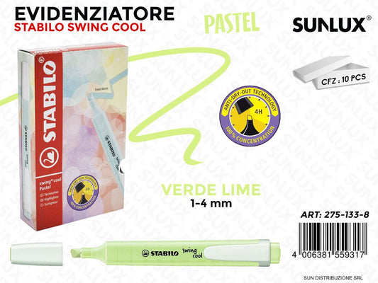 Stab. Swing Cool Verde Lime Pastel