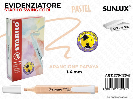 Stab. Swing Cool Aranc. Papaya Pastel