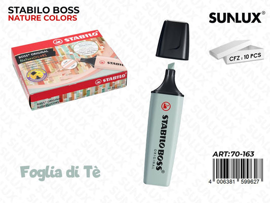 Stabilo Boss Ori. Nature Foglia di Te