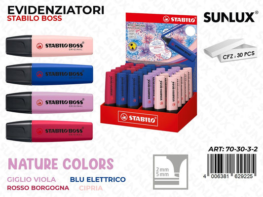 Stabilo Boss Nature Colors Ass
