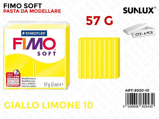 Staed. Fimo Soft 57G 10 Giallo Limone