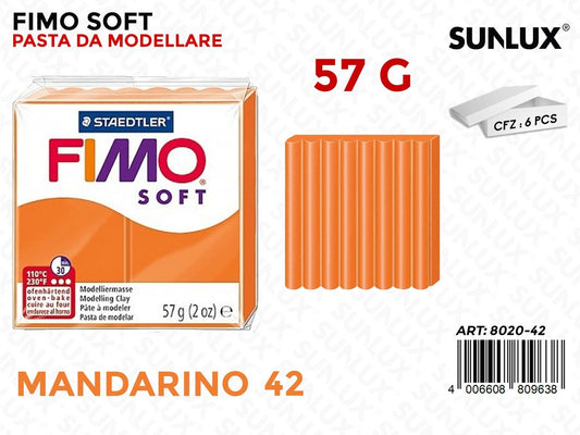 Staed. Fimo Soft 57G 42 Mandarino