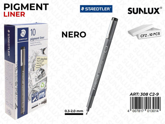 Staedtler Pigment Liner 308 C2 Nero