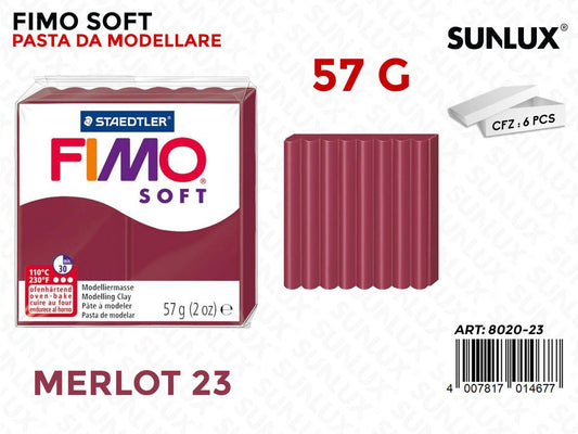 Staed. Fimo Soft 57G 23 Merlot