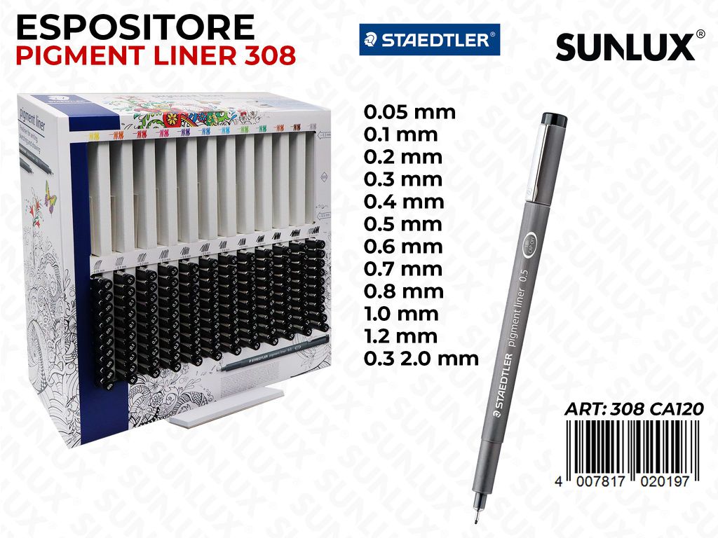 Staedtler Esp. Pigment Liner 308 Nero