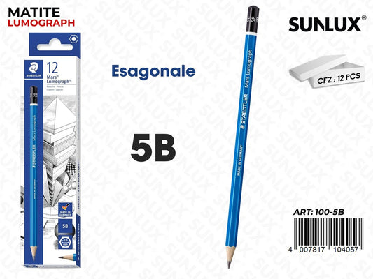 Staed. Matite Mars Lumograph 5B