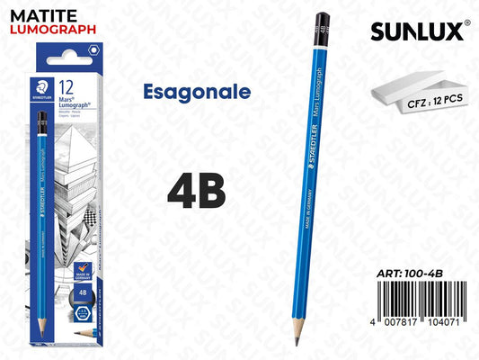 Staed. Matite Mars Lumograph 4B