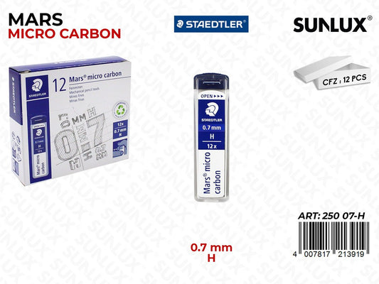 Staedtler Mine Micro Carbon 12PCS 0.7MM H