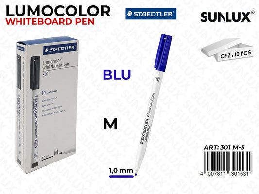 Staedtler Lumocolor Whiteboard 301 M Blu