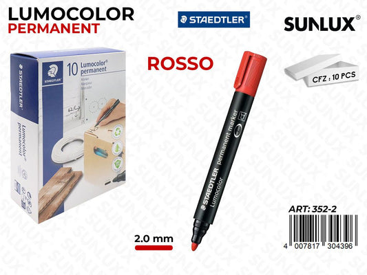 Lumocolor Permanent 352 Rosso 2.0MM