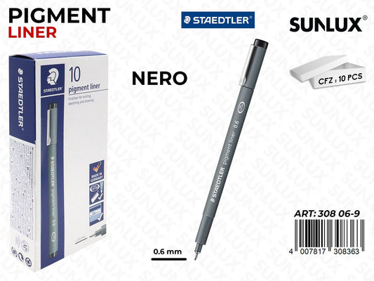 Staedtler Pigment Liner 308 06 Nero