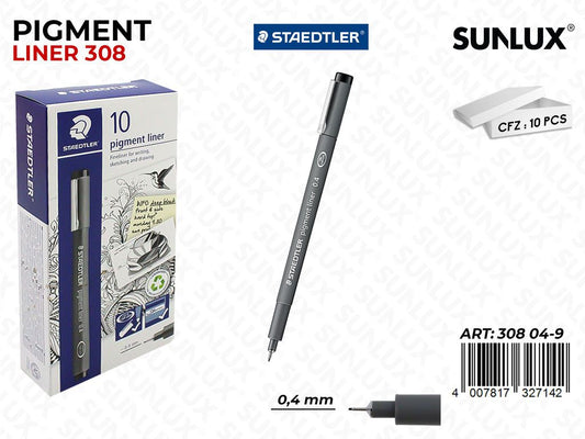 Staedtler Pigment Liner 308 Ne. 0.4MM