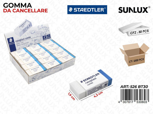 Gomma Staedtler Rasoplast Combi 4.3*1.9CM