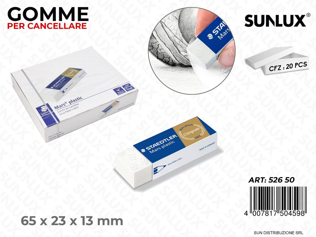 Gomma Staedtler Mars Plastic